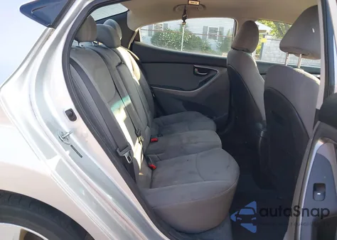 2013 Hyundai Elantra Gls z USA, uszkodzony, nr VIN 5NPDH4AE6DH355159